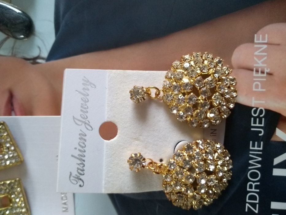 Trzy pary kolczyków