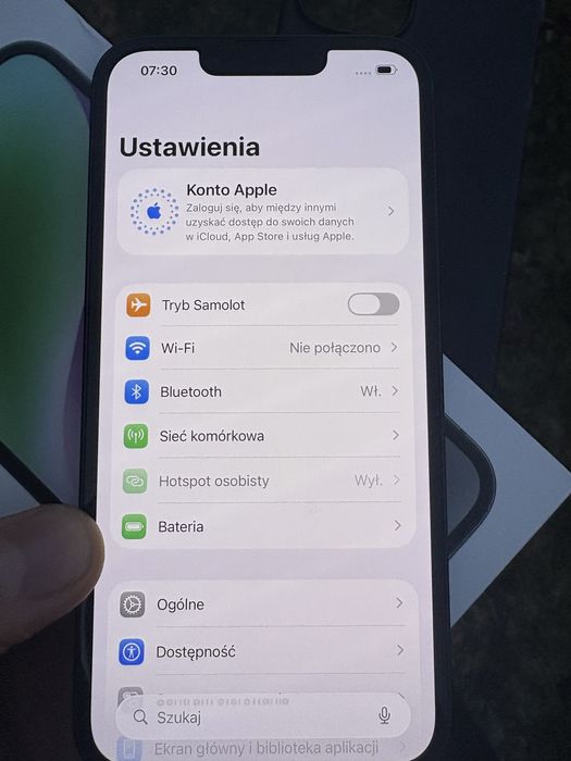 Iphone 14 | 86% bateria!!! | igielka stan, czarny