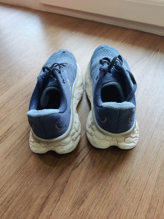 Sapatilhas New Balance Fresh Foam More v4 azul verde branco n. 40