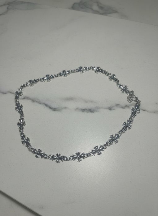 Naszyjnik w stylu Chrome Hearts