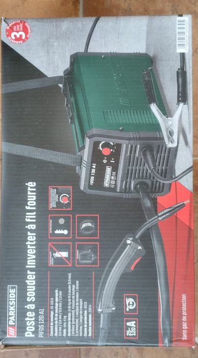 Máquina de soldar de arame Inverter Parkside