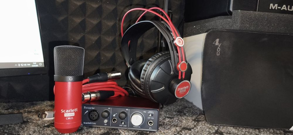 Новий Focusrite Scarlet Solo Studio Pack
