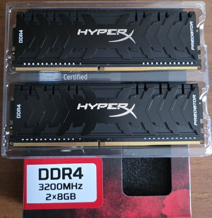 ОЗП DDR4 16GB  Kingston