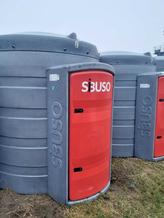 Zbiornik SIBUSO NVC5000 na olej napędowy, dwupłaszczowy, 5000 litrów