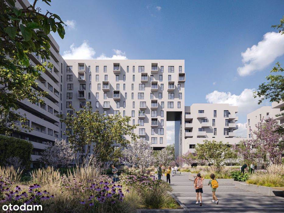 2-pokojowe mieszkanie 43m2 + balkon