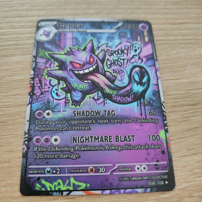 Zestaw Karty Pokemon Gengar