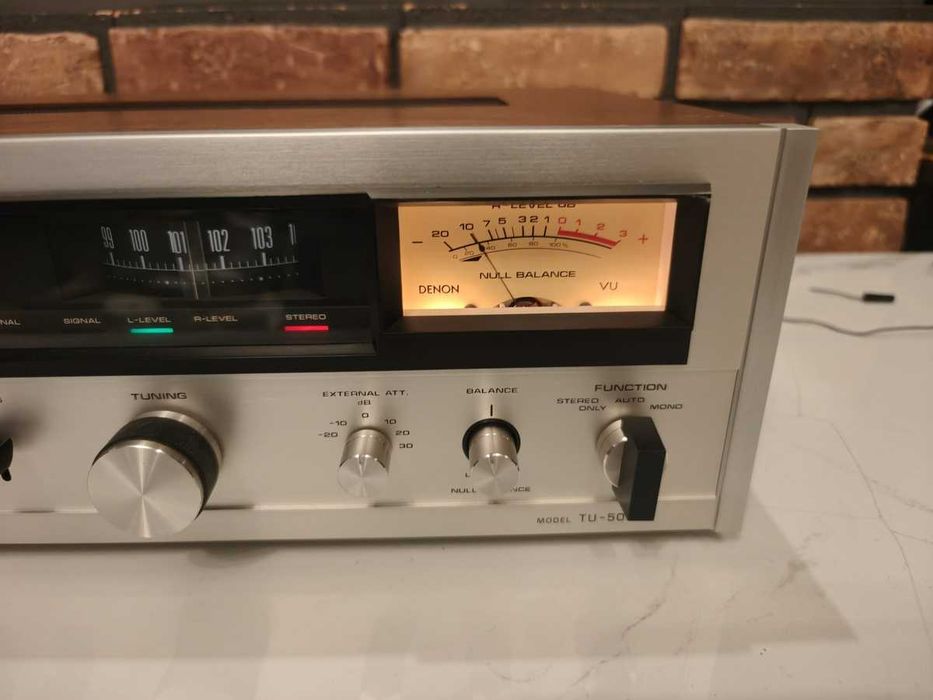 DENON TU-500 ! Unikatowy tuner VINTAGE ! Wycieraczki