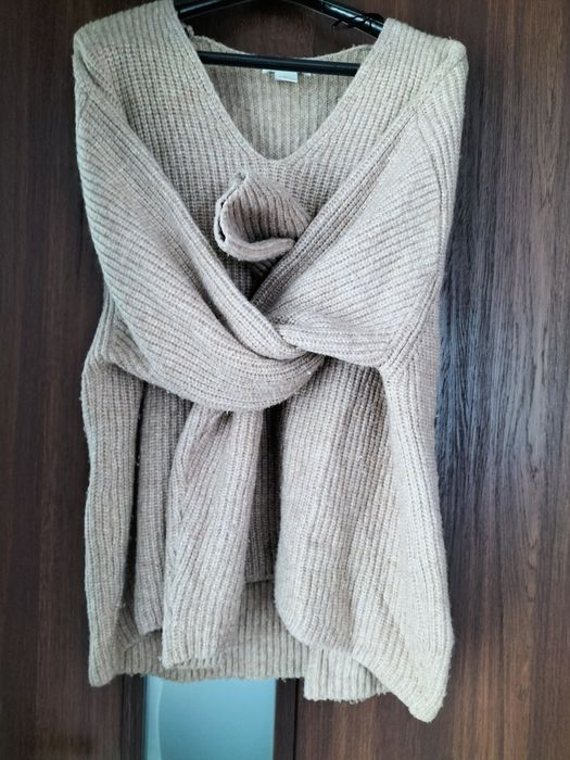 Damsk cieply sweter oversize