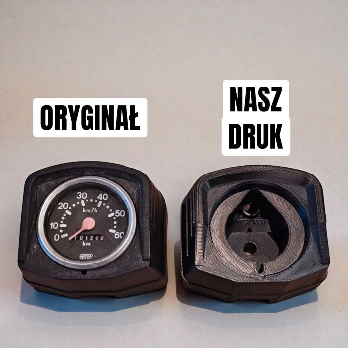 Obudowa Licznika Romet Chart 210 - Nowa, Wytrzymały ABS (Jak oryginał)