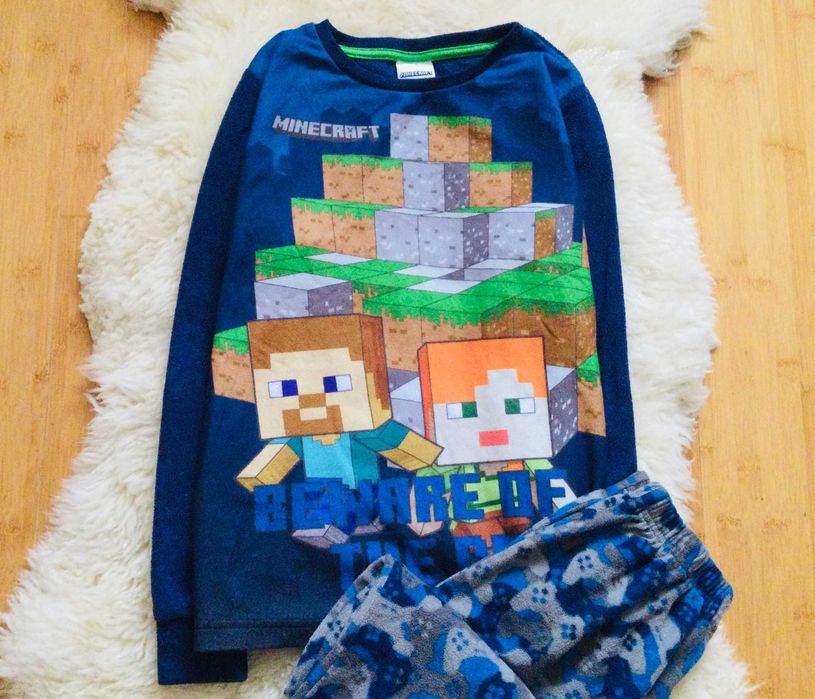 11-12 років, 146 -152 зріст Pepco флісова піжама Minecraft. м"якенька ...