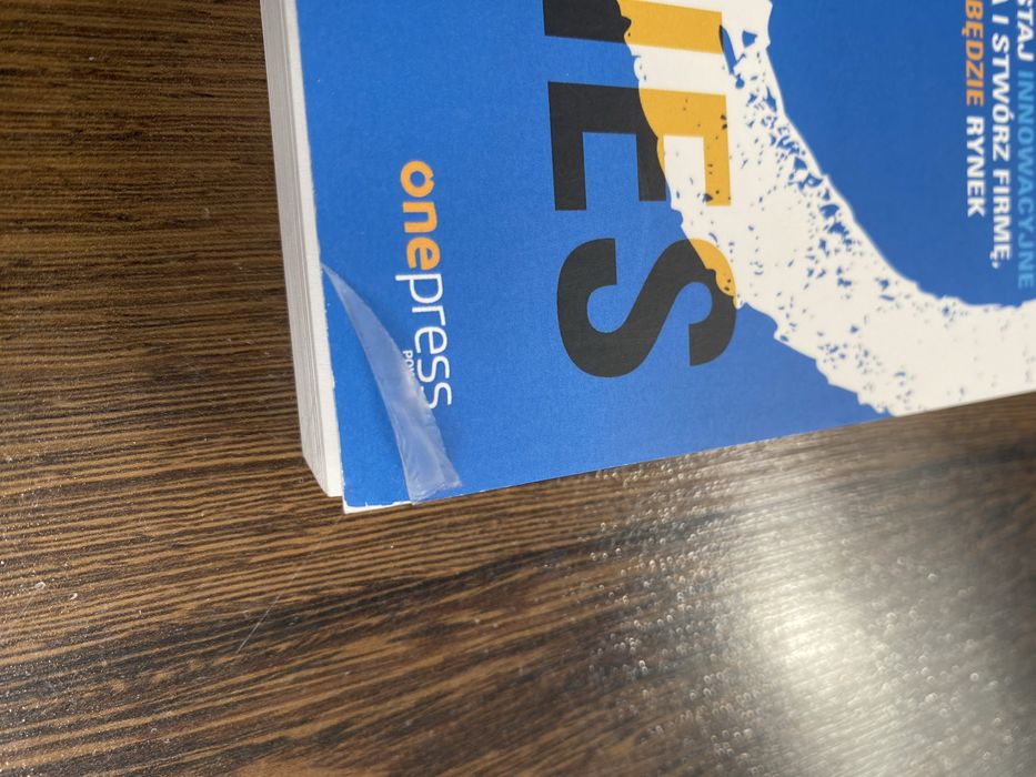 Ksiazka Metoda Lean Startup Eric Ries