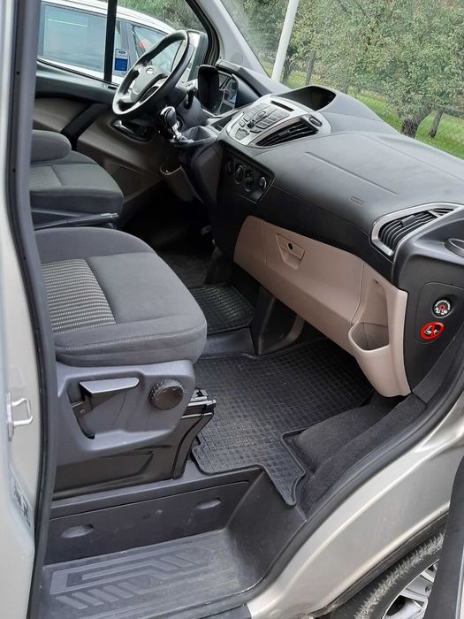 FORD TOURNEO CUSTOM 2,2  155KM 8os. 2013, Hak, Salon Polska,