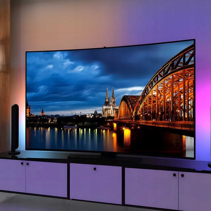 2x Listwy inteligentne świetlne LED do TV PC LAMPKA LED NA BIURKO RGB