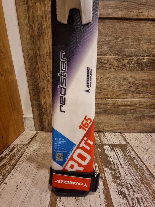 Narty Atomic Redster Pro Ti 165 R15 stan bdb