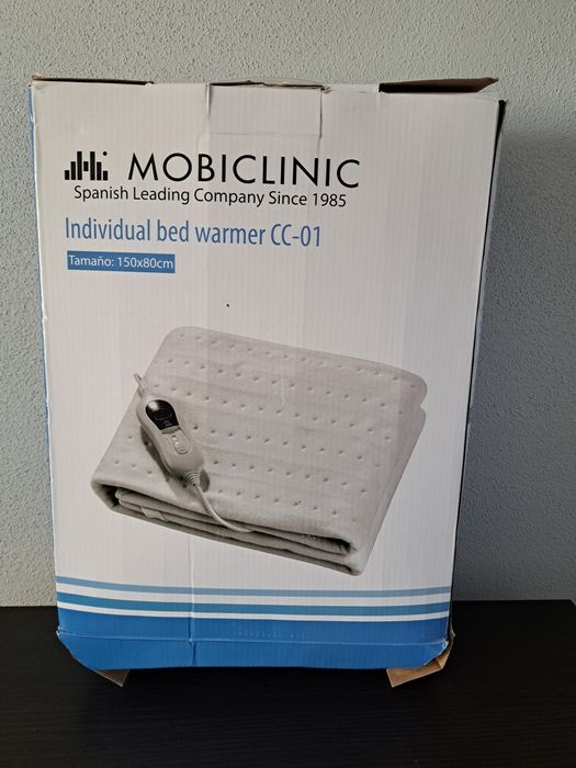 Mobiclinic Elektryczna mata grzewcza do łóżka 150x80 cm