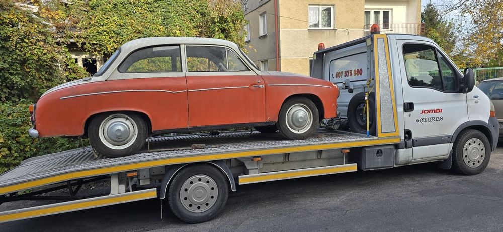 Transport autolawetą  zapraszam