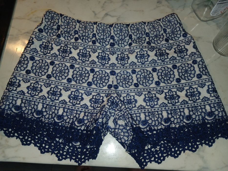 Calção azul para verão