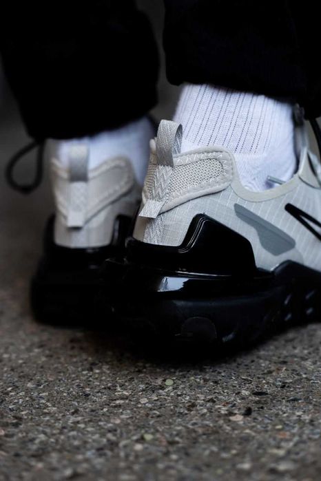 Чоловічі кросівки Nike React Vision "Grey/Black" Розміри 40-45