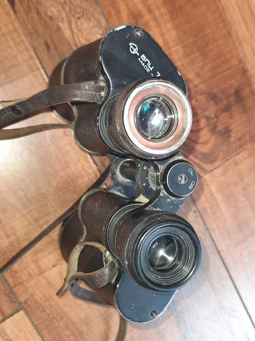 Бинокль армейский большой из СССР 7х50