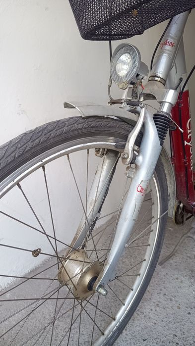 Komfortowy Rower Miejski City Star 28" | 7 Biegów | Koszyk | Stan Bdb!