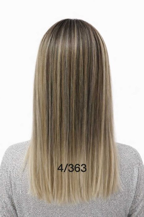 Długa peruka blond mix Emma , termiczne włosy-Nessaja salon peruk KRK