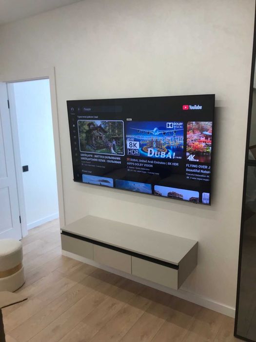 Установка Телевізора на стіну Установка Кронштейна для телевізора Київ