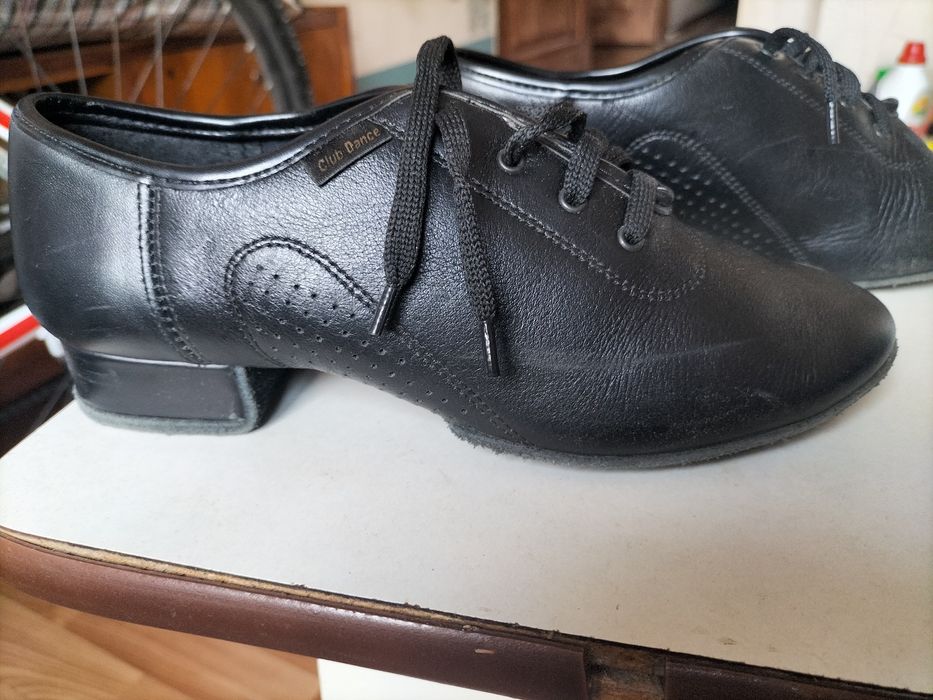 Туфли бальные, мужские, натуральная кожа