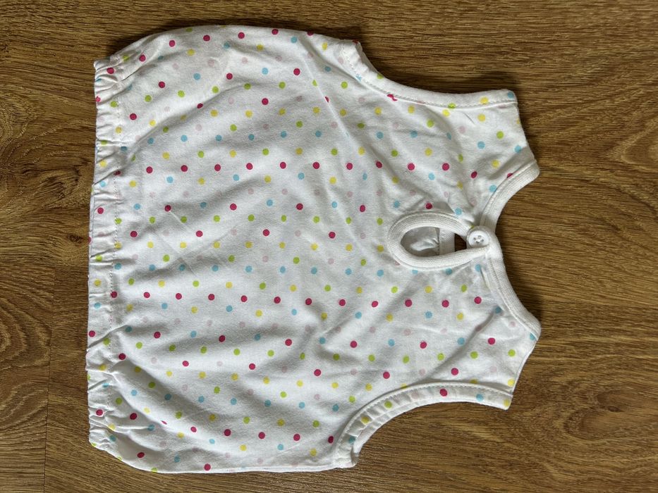 Bluzka Bluzeczka dziewczęca w kropki Rozmiar 62 cm