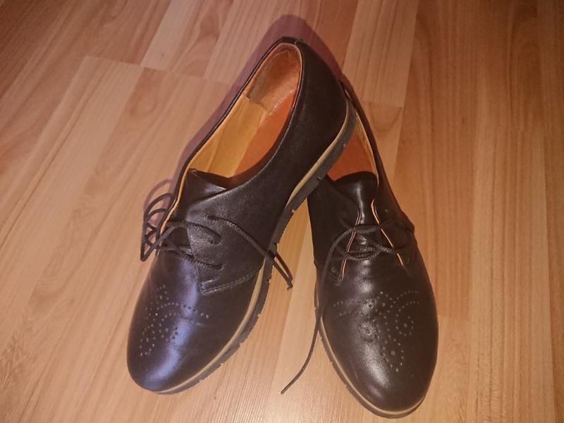 Туфлі шкіряні, стан чудовий