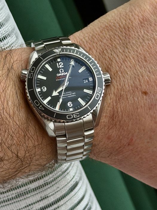 Omega Planet Ocean 42mm 2 generacja cal. 8500 Komplet Gwarancja