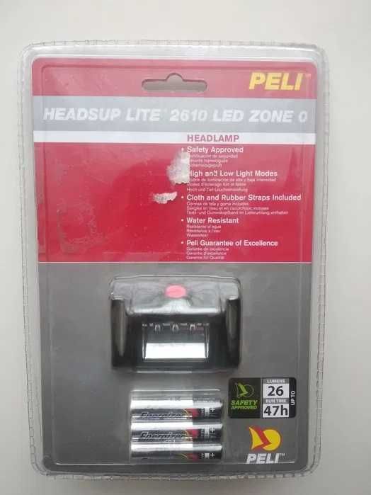 Latarka, latarka czołowa Peli 2610 led zone 0