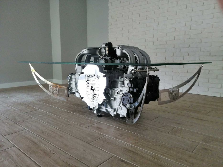 Stolik z silnika Porsche BOXER ! Kompletny ! Porsche ! Sinik Porsche