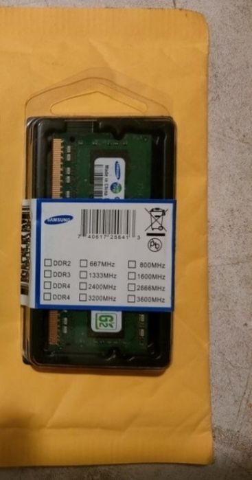 Memory ddr3 - 4gb64739424863235120