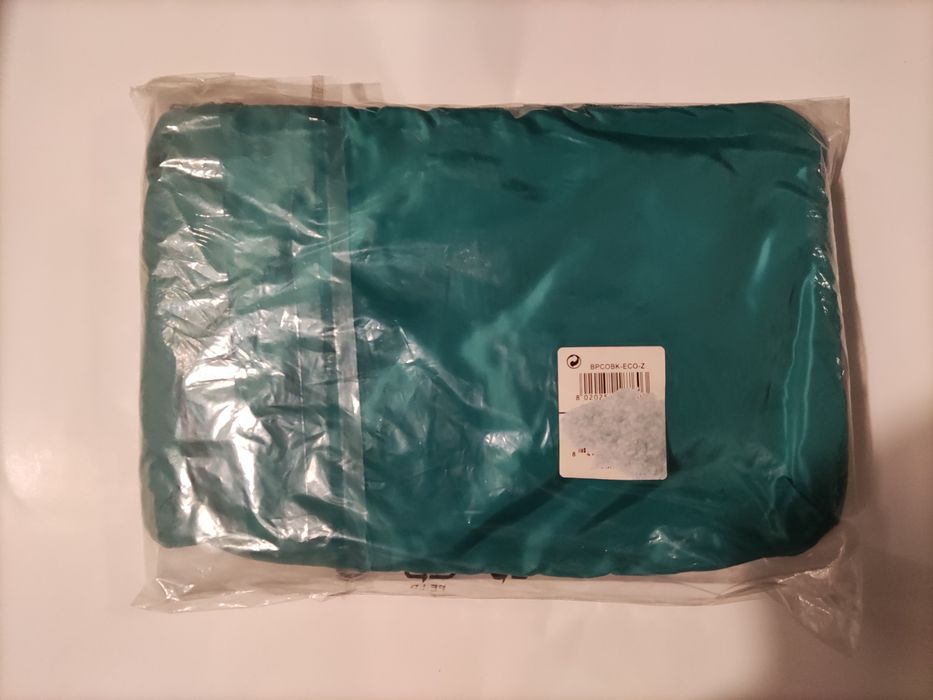 Mochila expansível Tucano Compatto Eco Backpack azul turquesa