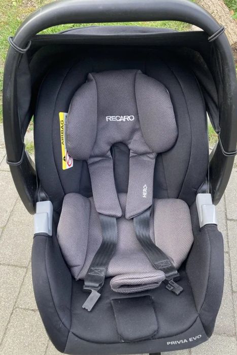 Fotelik RECARO PRIVIA EVO z bazą ISOFIX (0-13kg)
