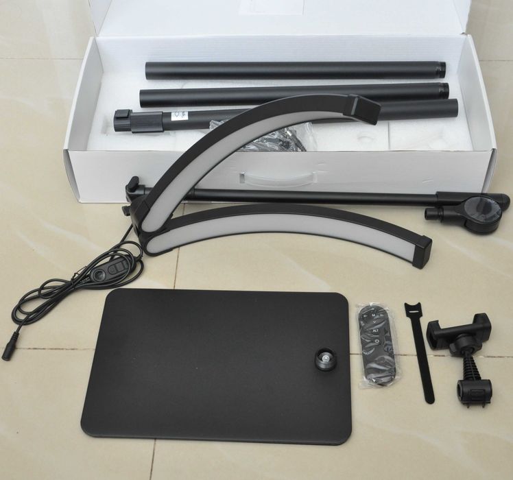 Профессиональная оригинальная кольцевая лампа пульт сумка 3 держателя