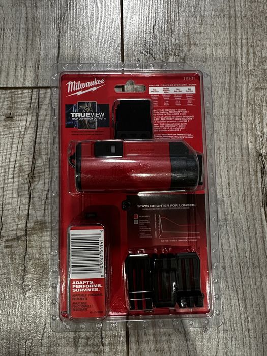 Налобний світлодіодний ліхтар Milwaukee 2115-21 (L4 HLRP-301) USB