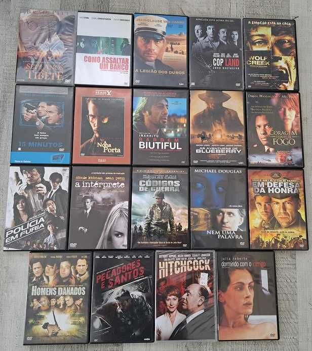 DvD Originais 3 e 5 €