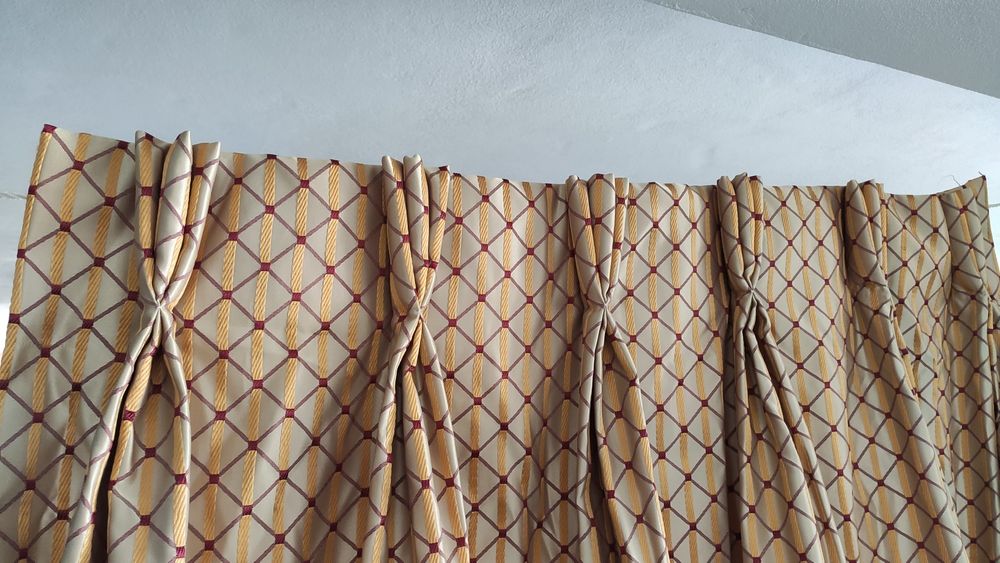 Cortinados para 2 janelas