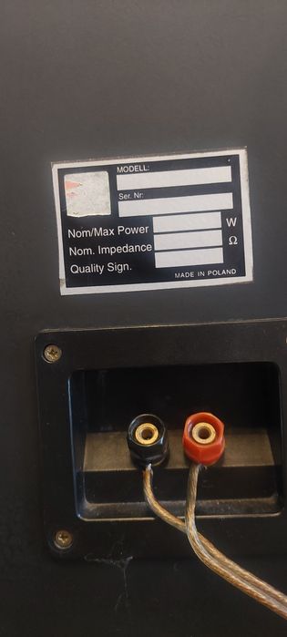 Kolumny głośnikowe EBT