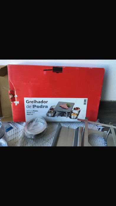 Grelhador de pedra