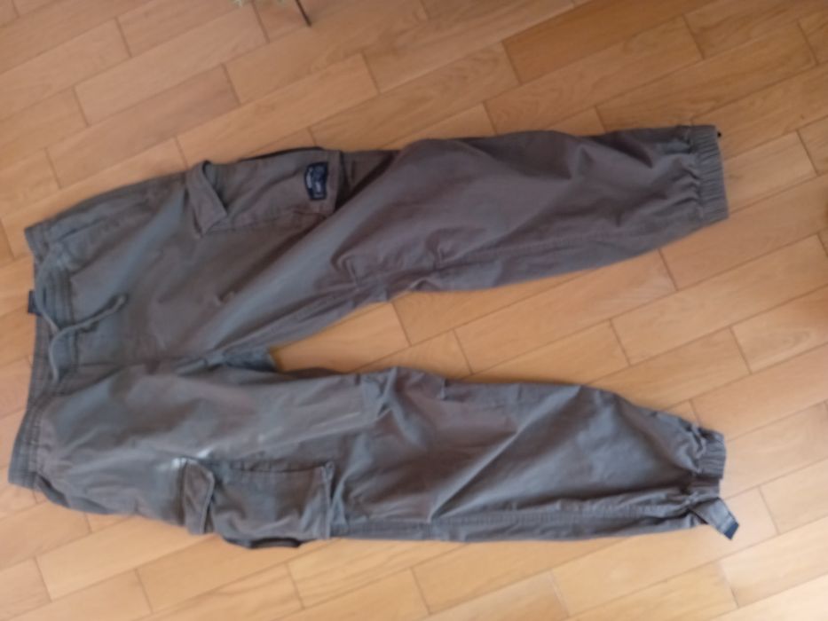 Spodnie męskie bojówki roz. L