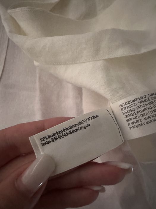 Massimo dutti блуза жакет льон