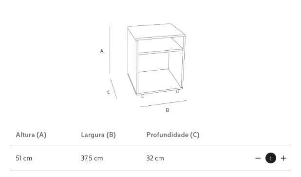Mesinha de Cabeceira - Zara Home