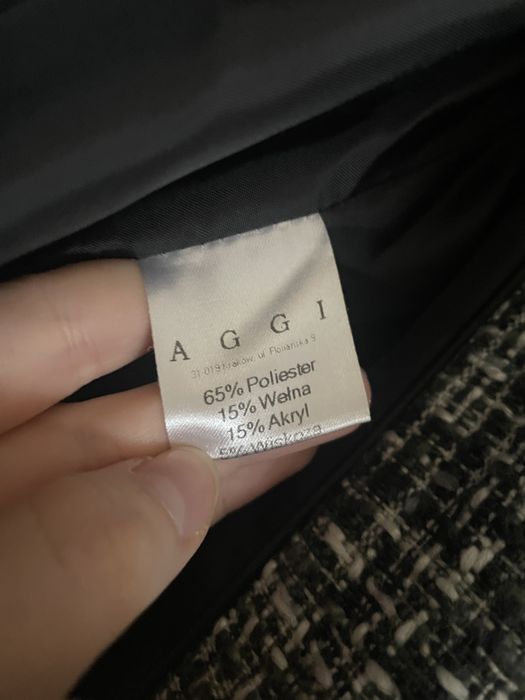 Żakiet z wełną Aggi