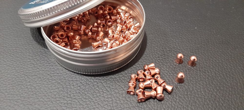 Chumbos calibre 4.5mm da H&N JSB e Gamo