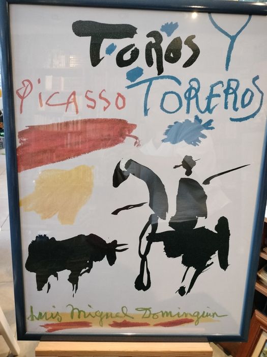 Grande quadro/tela Picasso Toros y Toreros
