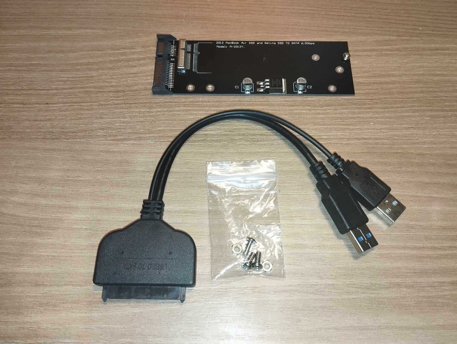 Adapter USB / SATA do MacBook Air
