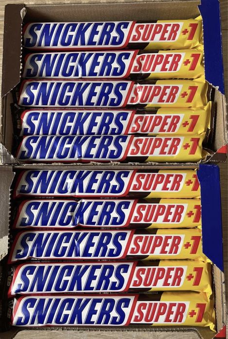 Сникерс  батончик Snickers Super  112.5 гр. ЧИТАЙТЕ ОПИС