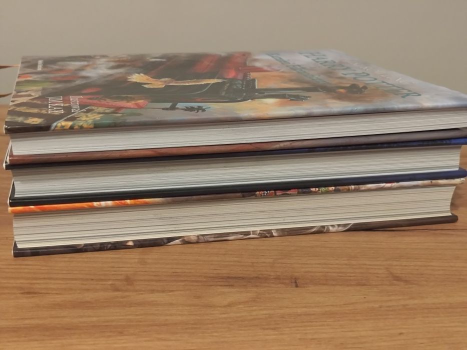 Harry Potter 3 tomy wydanie ilustrowane